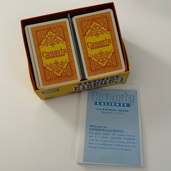 Canasta Caliente Card Game Complete With Instructions - Picture 3 of 3